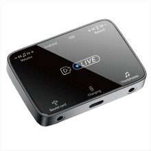2 in 1 Live Broadcast Sound Card Adapter Geschikt voor interface