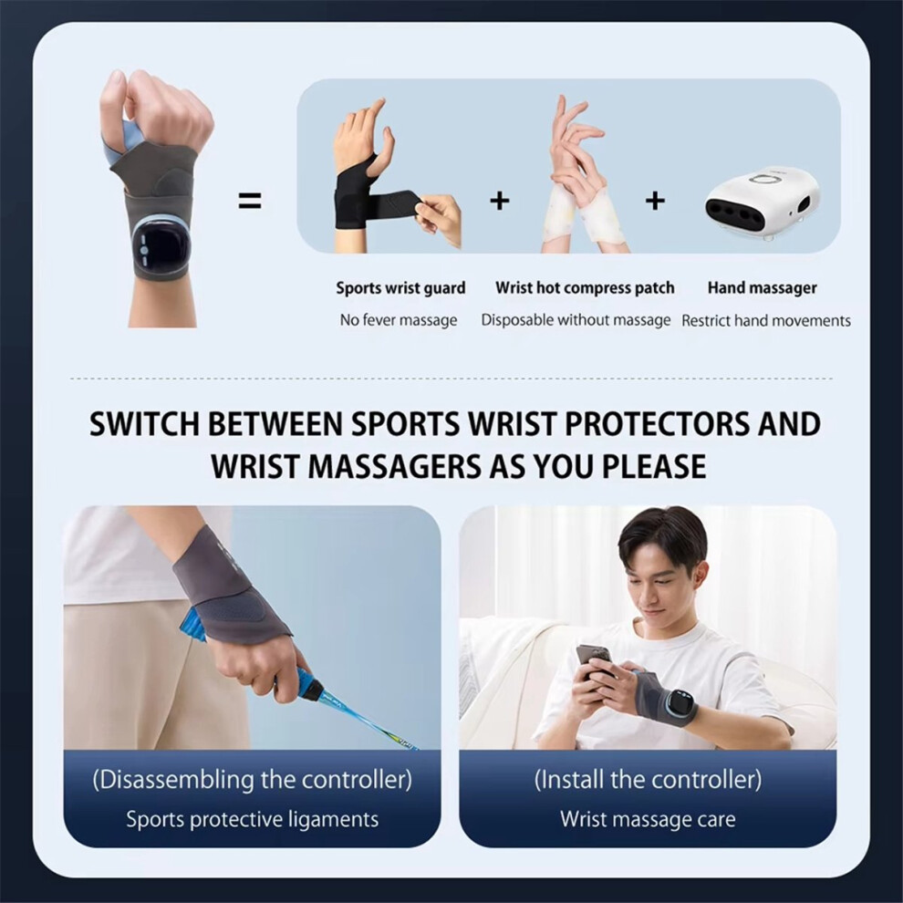 Umã¦Rket Ems Wrist Guard Wrist Support Brace 5 Modes Wrist Compression Brace