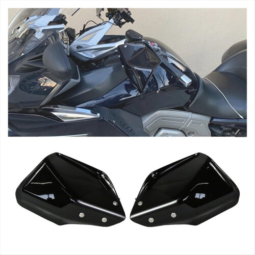 Μοτοσικλέτα Deflector Shield Handguards Προστατευτικά χεριών για μαύρο 2