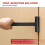 2PCS Door Hinges Adjusting Wrench Door Hinge Tool 6