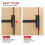 2PCS Door Hinges Adjusting Wrench Door Hinge Tool 7