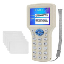 RFID NFC Smartcardlezer + 5XUID-kaart RFID-duplicator 125K 13,56 MHz