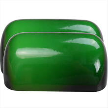 De Nieuwe Groene Kleur Glazen Bankierslampenkap / Bankierslamp Glazenkap