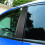 Car Window Door Column B Pillar Post Trim Stickers for 2