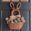 Bunny Basket Hanging Wall Pocket Spring Decor, for Decorations 5