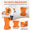 Handheld Leaf Blower Hanger, 1Pack Blower Rack for Garage Wall, 3