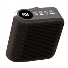 Mini Fan Heater Πολυλειτουργικός Επιτοίχιος Θερμοσίφωνας Μαύρο βύσμα ΕΕ