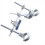 Βάση στήριξης KU Band LNB για δορυφορική τηλεόραση Ku Antenna One Dish 4