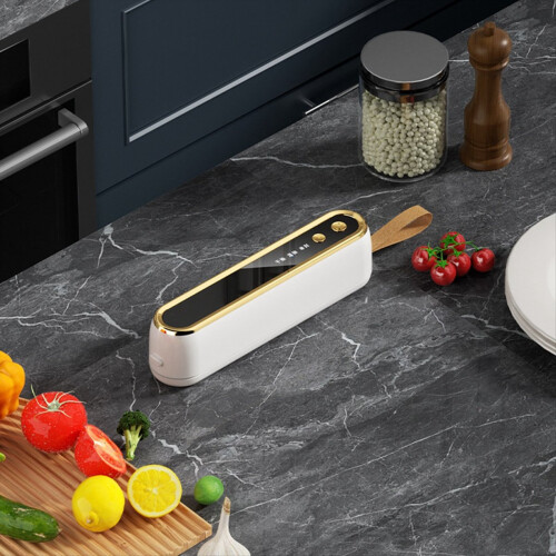 Wireless Vacuum Sealer Small Portable Vacuum Packaging Machine Black 1