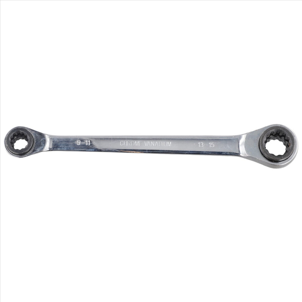 Ratchet Double End Ratchet Four-Purpose Ratchet Wrench 9X11-13X15mm 4851244665083
