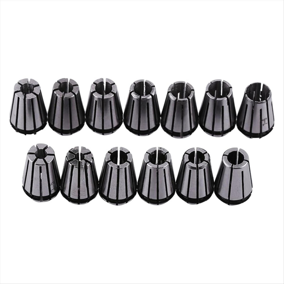 15Pcs Er11 Collet Set, Spring Collet Chuck, Cnc Spindle Collet, 4851244669074