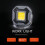 Mini Rechargeable Work Light, Super Bright COB Light with Magnet, A 4