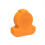 For Flip Drone Storage Bag Dustproof, Drop-Proof Portable Orange 1