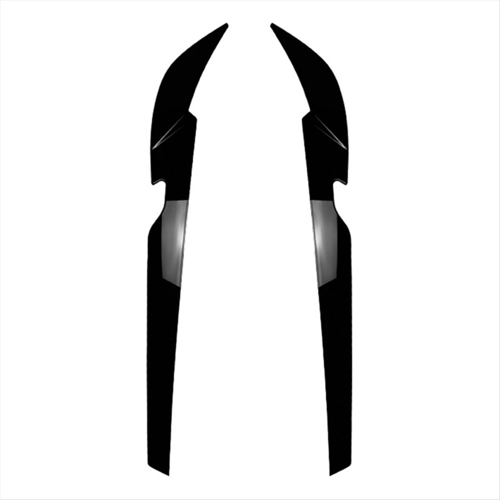 Car Front Headlight Eyebrow For 5 Series G30 G31 Glossy Black 4851244625049