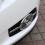 Chrome Front Fog Lamp Light Cover Trim for 2009-2014 2