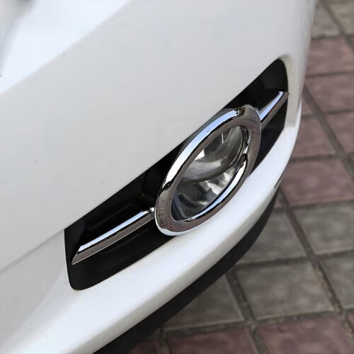 Chrome Front Fog Lamp Light Cover Trim for 2009-2014 1