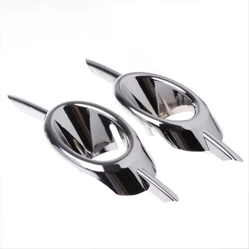 Chrome Front Fog Lamp Light Cover Trim for 2009-2014