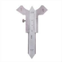 0-20mm Portable Welding Seam Gauge Metal Inspection Angle Ruler