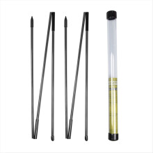 Golf Alignment Sticks Golf Practice Rods Putter Black Trainer Tools