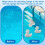 Lot de 30 éponges filtrantes blanches de type canard pour piscines 5
