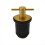 T-Handle Boat Drain Plug Twist -Turn Brass Steel Handle Boat 32mm 6