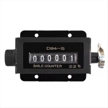 Mini contador digital de 0 a 99999, temporizador de clic manual de 6 dígitos D94-S