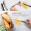 Επιτραπέζιο Crumber Crumb Sweeper 304 από ανοξείδωτο ατσάλι Crumb Scraper Gold 6
