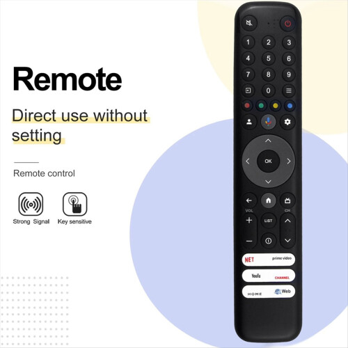 Replace RC833 GUB1 Remote Control for QLED Smart TV 2