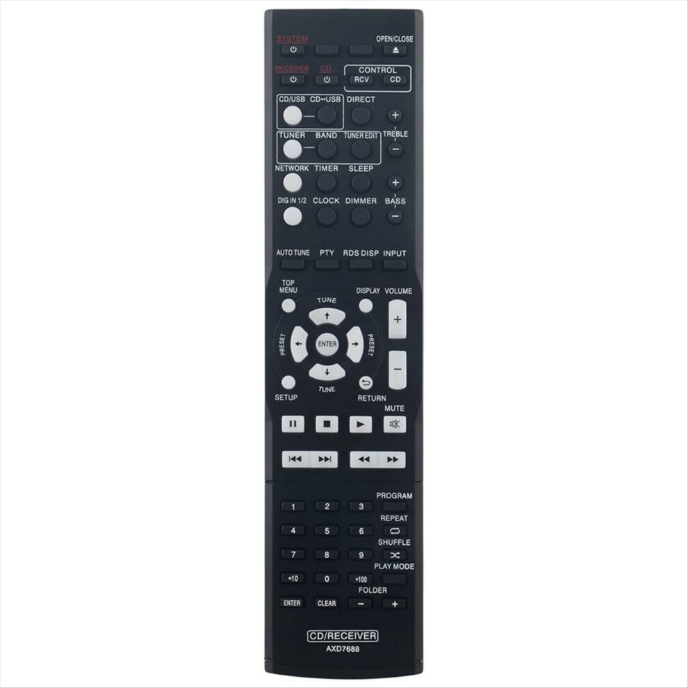 Axd7688 Remote Control For Pioneer Av Receiver Xc-P01 Xc-P01-K 4851244689461