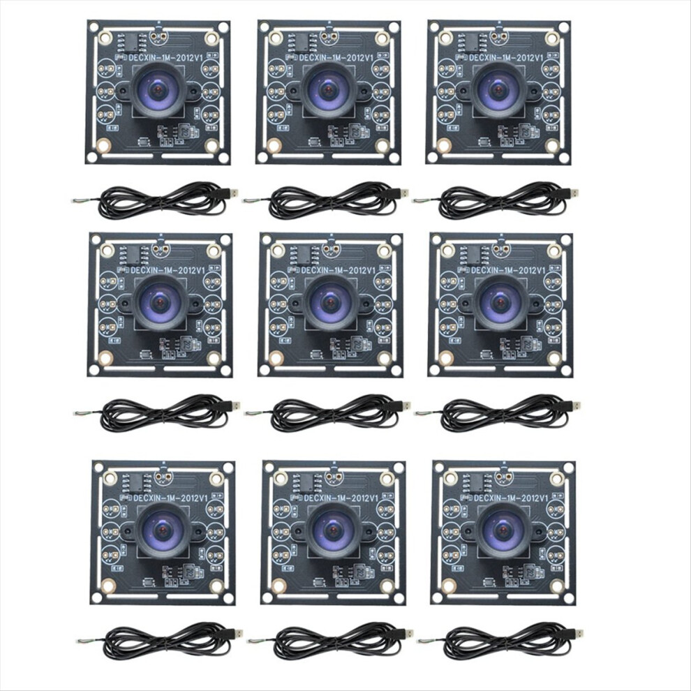 9Pcs 100 Degree Camera Module 1Mp Ov9732 1280X720 30Fps Camera 4853721266585