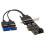 Parallel Port DB25 25Pin PCIE Riser Karte Kommunikation Control Karten 1