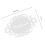 Raindrops 2 Pcs 浴室标 Unique Bathroom Sign Self-Adhesive Office 2
