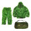 Combinaisons de chasse 3D camouflage feuille jungle cachée 7