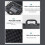 for 3 Accessories Storage Case Hard Shell 7