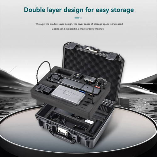 for 3 Accessories Storage Case Hard Shell 2