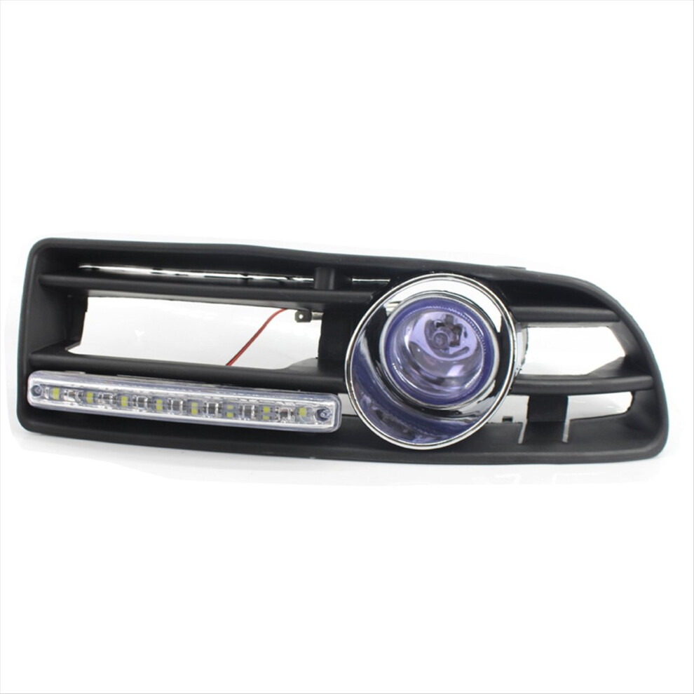 Bumper Grille Driving Lights with Switch & Harness Black+Blue-image-OPC-PGHKKMM-NEW