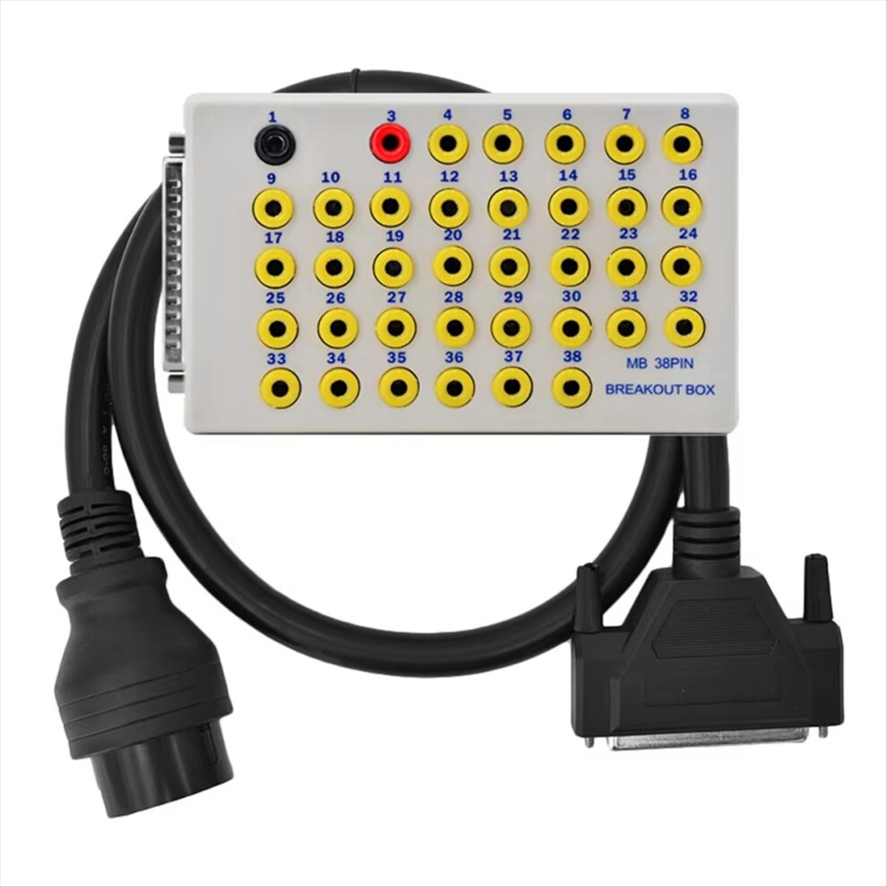 New 38 Pin Obd Breakout Box Obd2 Line Signal Tester For 4853721253653