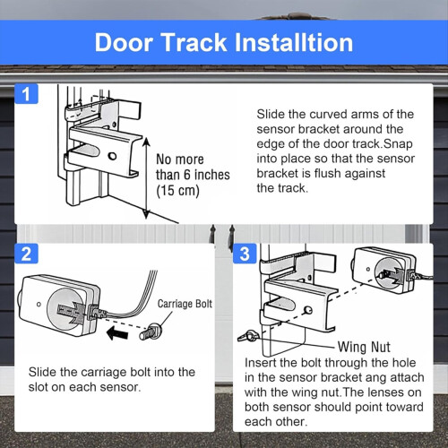 41A5034 Safety Sensor Kit(with Bracket) Opener Made After 1997, 2