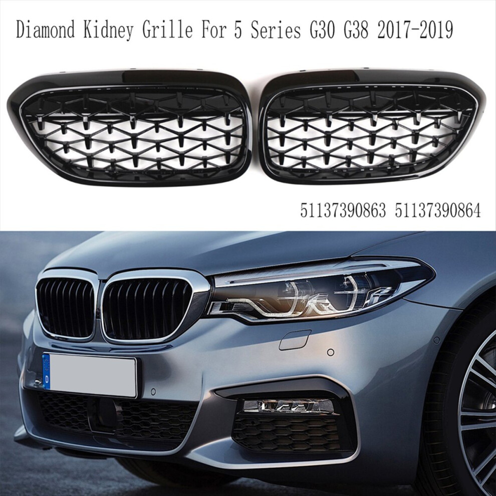 Glossy Kidney Grille For 5 Series G30 G38 4853721236816