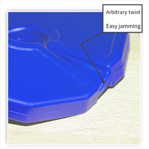 2PC Gym Micro-type Plates 0,75kg Βάρος αλτήρα από καουτσούκ, διάφραγμα 35mm 1