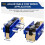 Self Centering Dowel Jig Kit, for Woodworking, Adjustable 2