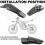 Front Rear Wheel Mudguards Set for Surron Light Bee S/X 7