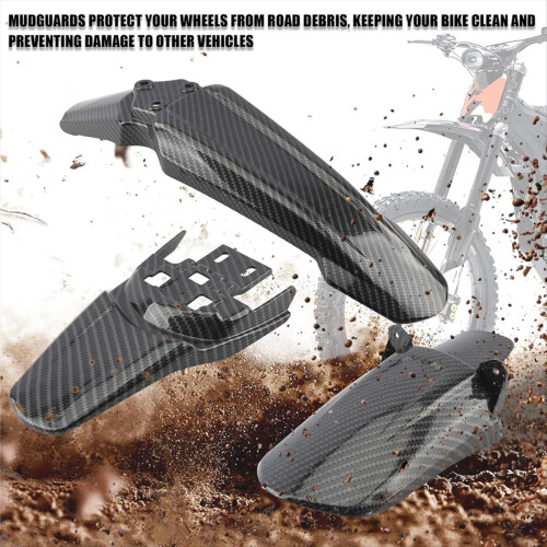 Front Rear Wheel Mudguards Set for Surron Light Bee S/X 1