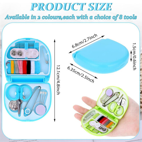 20 Pack Mini Travel Sewing Kit, Portable Sewing Tool Kits 2