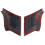 1Pair Front Engine Angle Cover Hood Corner Wrap Cover Trim for 6