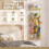 Γωνιακό γεμιστό Animal Storage Toy Organizer Ράφι παιχνιδιών 5