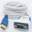 Convertor cablu USB la RS232 Adaptor USB la RS232 serial DB9 1m 6