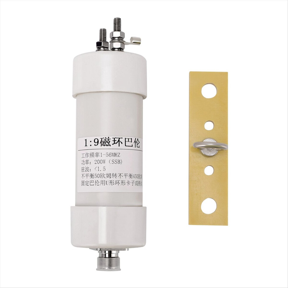 1:9 Balun 1000W 1:9 Antenna Balun Input 50Î© To Output 450Î© 4853721261481