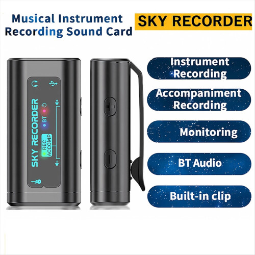 Placă de sunet RECORDER Interfață de conversie USB Plug and Play