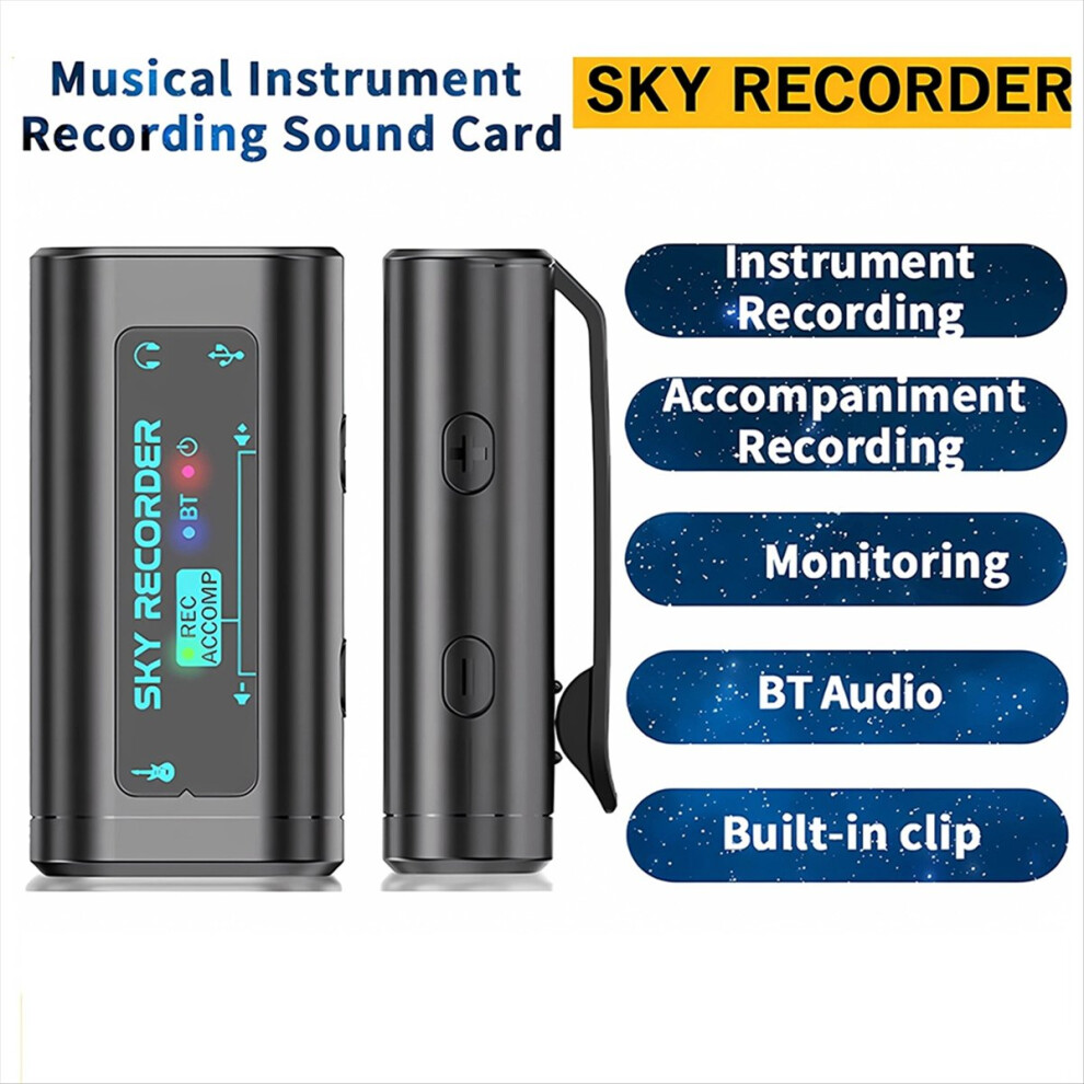 Recorder Sound Card Usb Conversion Interface Plug And Play 4853721267322